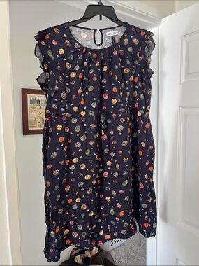 ModCloth Navy Hot Air Balloon Print Dress